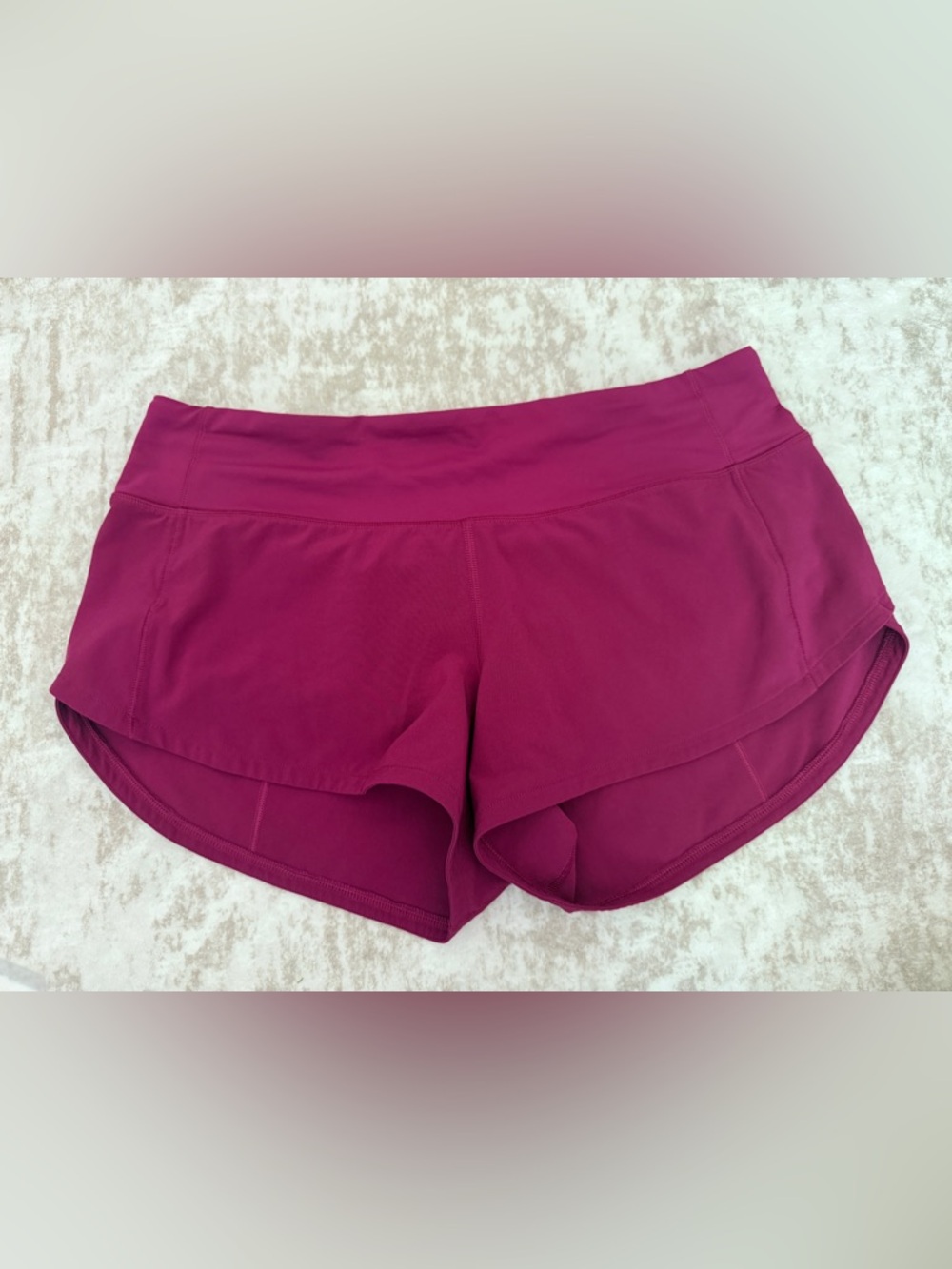 Lululemon Speed Up Shorts Low Rise 2.5” Pink Size 4